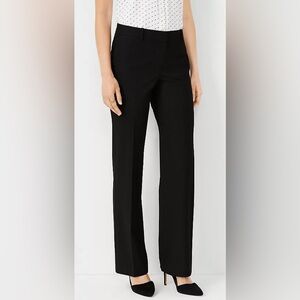 Ann Taylor Black Trouser Pant In Seasonless Stretch - Curvy Fit - Size 18 - NWT